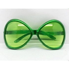 Resim Yeşil Renk Yeşilçam Nostalji 80li Yıllar 90lı Yıllar Parti Gözlüğü 7x16 Cm 1 