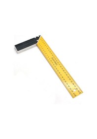 Resim 250mm Turuncu Sarı Masa Gönyesi 