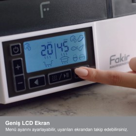 Resim Fakir Premium Steam 1800W 18 Litre Buharlı Pişirici 