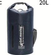 Resim Elmpaly Royal Blue 20l Hafif Dayanıklı Su Geçirmez Uçak Altı Seyahat Çantası Kraliyet Mavisi 