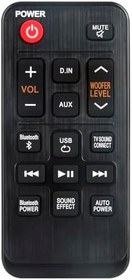 Resim VINABTY Samsung Soundbar HWJ250/ZA HWJM25 HWJM25ZA HW-JM25/ZA HW-J250/ZA HW-J250 HW-JM25 HWJ250 AH59-02710A AH59-02710B için Yedek Uzaktan Kumanda Takımları 