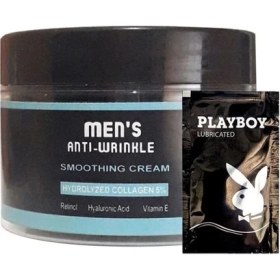 Resim Buğz Anti-Wrinkle Smoothing Cream LFHX0012 100 ml Erkek Yüzcilt Gençsi Bakım Kremi Men's + Yanında Jel 