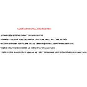 Resim Outdoor One Asker Künyesi Lazer Kazıma 0002 