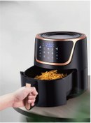 Resim upany Mi Upany XXL Air Fryer 6,5 L uyumlu Yağsız Fritöz Siyah 