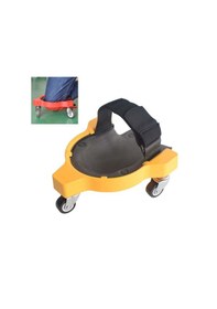 Resim Sones Çok İşlevli Sürgülü Dizlik Emek Tasarrufu Sağlayan Evrensel Tekerlekli Mobil Marangozluk Dizlik Sarı 