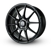 Resim Motec MCR2-Ultralight Matt Black 8x18 5x112 ET45 Ø66.5 Takım Jant (4 Adet) 