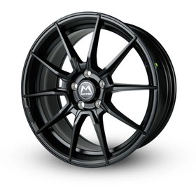 Resim Motec MCR2-Ultralight Matt Black 8x18 5x112 ET45 Ø66.5 Takım Jant (4 Adet) 