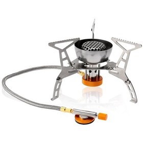 Resim Maiyame Lixada Rüzgara Dayanıklı Kamp Ocağı - 3200w Güçlü, Hızlı Pişirme, Katlanabilir Taşınabilir Tasarım Çok Renkli 