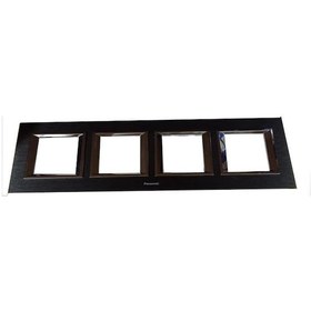 Resim Viko Panasonic Thea 4x2m Ultima Metal Eloxal Siyah Renk Çerçeve - Wvtf28505ab-tr 