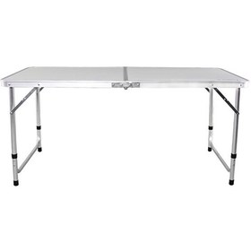 Resim Madfox Field Beyaz Katlanır Kamp Masası 