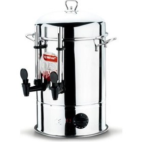 Resim Çakır Çelik 140 Bardak Endüstriyel Çay Otomatı Göstergeli Musluklu 