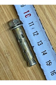 Resim canh Çelik Dübel Gömlekli Çakma Boks Torbası Asma Tavan Beton Aparat Raf Montaj Zemin Monte M6x50 mm 