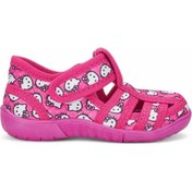 Resim Hello Kitty 588 Kız Çocuk Kaymaz Taban Panduf Fuşya 