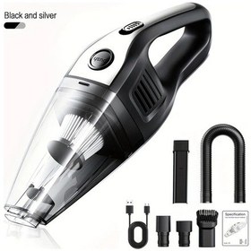 Resim Tongdashop Usb Şarjlı Akülü Elektrikli Süpürge Güçlü Emişli El Tipi Pratik Ev Araç Temizlik 