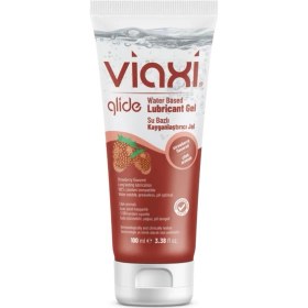 Resim Viaxi Glide Çilekli Jel 100 ml 