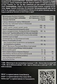 Resim Weider Mega Mass Amino HMB - KSM66 ASHWAGANDHA 120 caps 