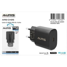 Resim Auris ARS-CH25 PD Kafa 25W Siyah 