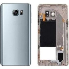 Resim Samsung Uyumlu Galaxy Note 5 Kasa Arka Kapak Pil Kapağı Dolu N920 