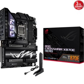 Resim ASUS ROG CROSSHAIR X870E HERO AMD AM5 DDR5 ATX 