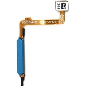 Resim Xiaomi Uyumlu Redmi 10 2022 Parmak İzi Okuyucu Flex 21121119SG 22011119U - Mavi 