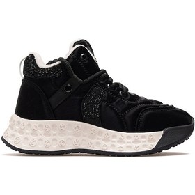 Resim Guja Kadın Deri Kürklü Sneaker Bot 25k 25k316 Z Siyah Siyah 