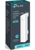 Resim Tp-lınk Cpe220, 300mbps, 2.4ghz Wifi, 12dbi Anten, 13km Menzil, Noktadan Noktaya, Dış Mekan, Access Point Cpe 