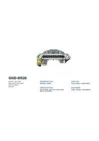 Resim Mitsubıshı Ticarı Alternator Diot Tablası Mitsubıshı L300 Yeni Model 85mm 8 Diot M8 - Genon Gnd-m526 