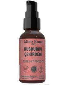 Resim Minia Bahçe Soğuk Sıkım Kuşburnu Çekirdeği Yağı 30 ML 