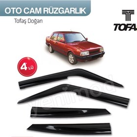 Resim Tofaş Uyumlu Doğan 4Lü Cam Rüzgarlık 