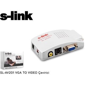 Resim S-link SL-AV201 Vga To Video Converter 