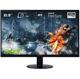 Resim Acer 21.5" SA220Q UM.WS0EE.A01 4Ms 75Hz Full Hd Ips Vga+Hdmi Monıtor 