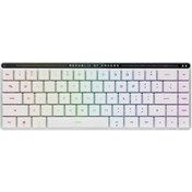 Resim Asus ROG Falchion RX Low Profile Red Switch RGB Kablosuz Türkçe Mekanik Beyaz Gaming Klavye 
