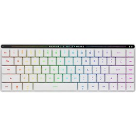Resim Asus ROG Falchion RX Low Profile Red Switch RGB Kablosuz Türkçe Mekanik Beyaz Gaming Klavye 