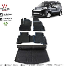 Resim Peugeot Bipper Paspas Bagaj Havuzu 2008 Sonrası 3D Wöller 
