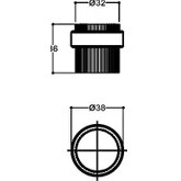 Resim SDT Group 1016 Saten Nkel Kapı Stoper - DDS1016 0038 Nb-P6 