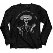 Resim Kendim Seçtim The Truth Hurts Skull Skeleton Kuru Kafa Suit Uzun Kollu Tişört Baskılı Çocuk T-Shirt 