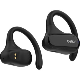 Resim Belkin Soundform Clearfit Açık Kulak Kablosuz Kulaklık (Siyah) - Hafif Spor Tasarım, Ipx5 Suya Dayan 