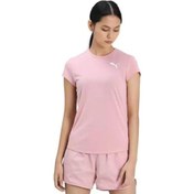 Resim Puma ACTIVE TEE Pembe Kadın Kısa Kol T-Shirt 