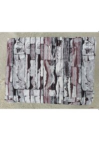 Resim Polo Life Savan 4m2 Pamuklu Lastiksiz Halı Örtüsü-taş Desen Pudra Pudra 