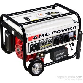 Resim Amc Power BT-3800 Le 3,5 Kva Benzinli Jeneratör Marşlı(Tekerlekli) 