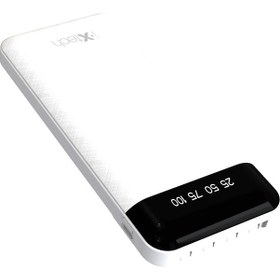 Resim İxtech 10.000 Mah Powerbank Kablosuz Şarj Cihazı Beyaz Ix-pb025 