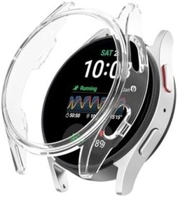 Resim Microcase Samsung Watch 7 40mm Önü Açık Sert Slim Rubber Kılıf - AL3172 
