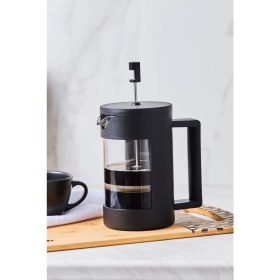 Resim UltraMint 800 ml Borosilikat Cam French Press, Şık ve Dayanıklı Kahve Demleme Aracı 