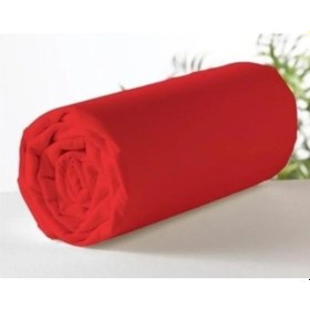 Resim Aslans Battal Boy Lastikli Çarşaf Kırmızı(180X200) 