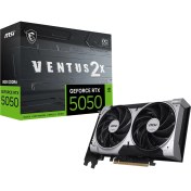 Resim Msı VGA Geforce Rtx 5050 8g Ventus 2x Oc RTX5050 8gb Gddr6 128B DX12 Pcıe 5.0 X16 (3xdp 1xhdmı) 