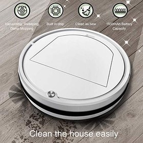 Resim Süpürge Süpürme Paspas Robotu Paspas Bezi Temizlik Aletleri Ev Toplayıcı Düğme Dahili Pil USB Şarj 