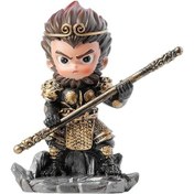 Resim Techbloom 1 Adet Efsanevi Maymun Koleksiyon Figürü Black Goku 6 Çeşit Rastgele Bıçaklı Rezinden Aksiyon Figürü Araç İçi Dekor 