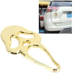 Resim Sones Elf Otomatik Etiket Metal Moda Araba Çıkartmaları Görüntüsü Altın 