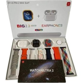 Resim İlkyaz Fashion 9 Ultra Akıllı Saat 49MM 2inç Ekran 7 Kordonlu ve Bluetooth Kulaklık 