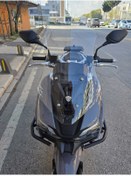 Resim MOTOCAM RKS Freccia 150 Siperlik Ön Cam 2022-2025 Model 55cm Şeffaf Renkli 4mm KISA SPOR CAM 